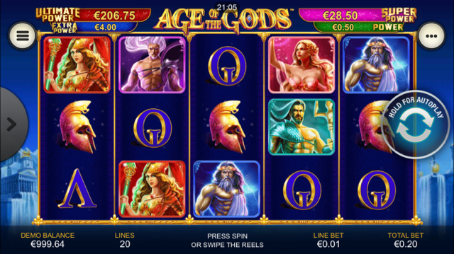 age of gods slot review